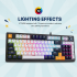 Fantech ATOM96 MK890V2 MIZU Wired Mechanical Keyboard SkyBlue / Navy – Rosie Switch